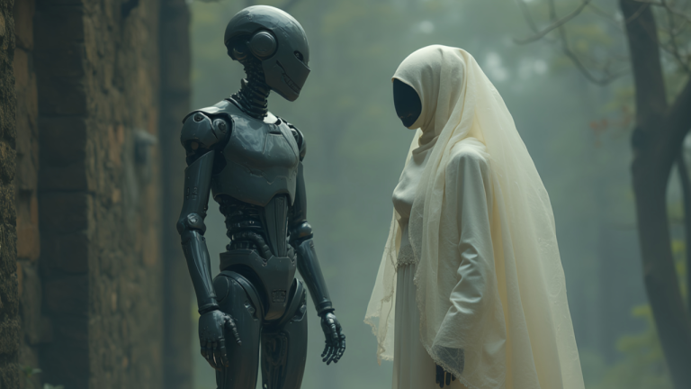 The Robot and the White Lady of Ramona